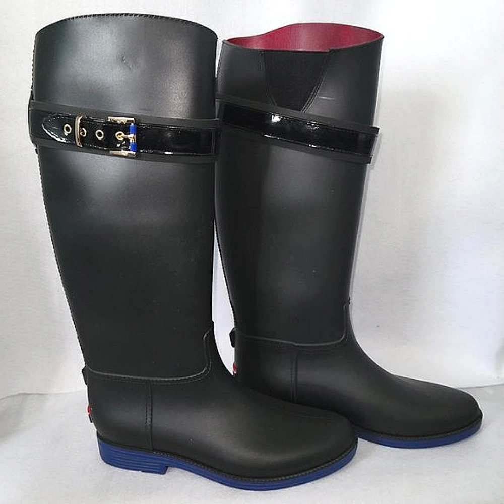 NWT Tommy Hilfiger Spritz Rain Boots Size 9 Women's